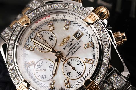 breitling diamant|breitling diamond bezel watches.